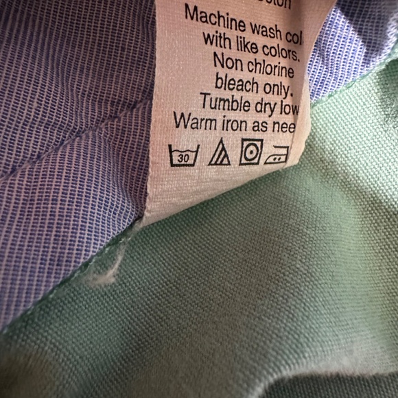 J. Crew Men's Rivington Chino Shorts Green Flat Front Size 32W SOLD AS IS - Picture 7 of 9